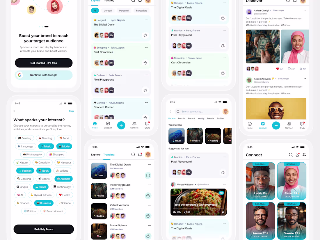 Cover image for Instagist - Room Based Social Media App