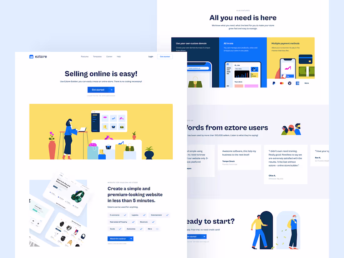 Cover image for Landing Page Design Works