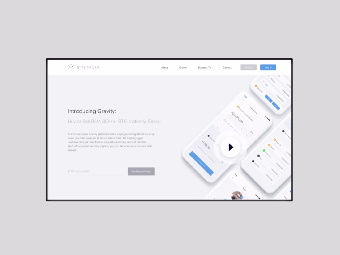 Cover image for Bitstocks Website