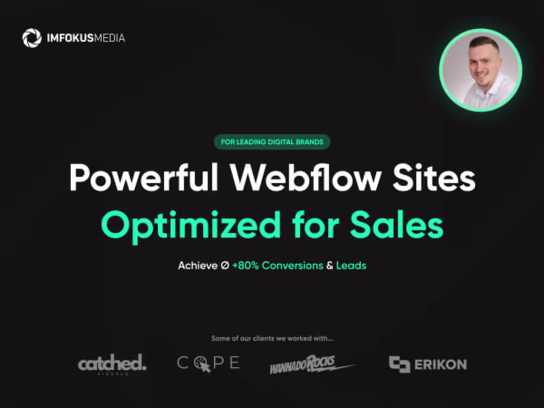Cover image for Webdesign | Webflow & Figma