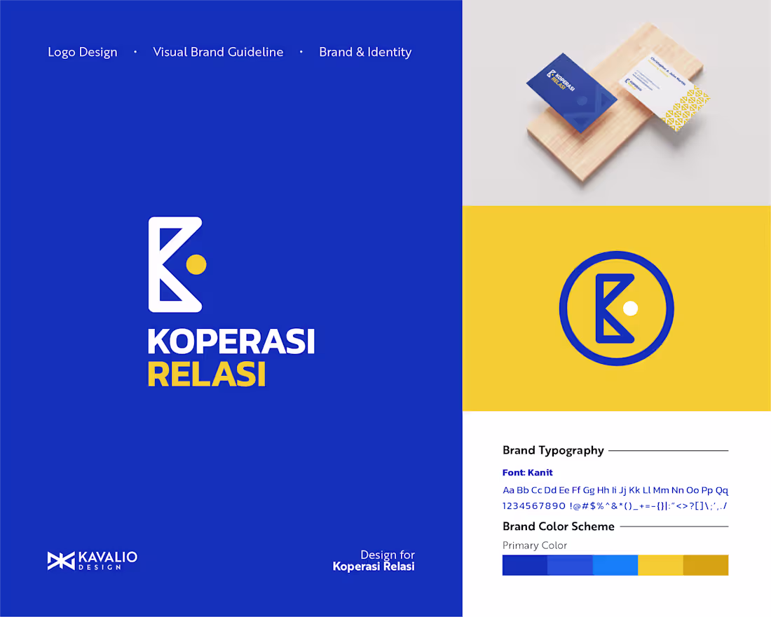 Cover image for Koperasi Relasi Logo Design & Guideline + Identity
