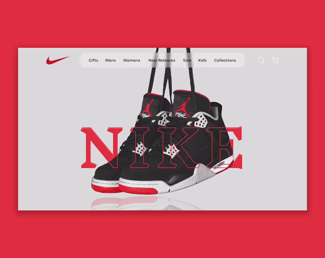 Cover image for Nike Hero Design — Web Design