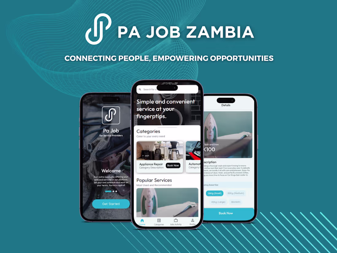Cover image for Pa Job Zambia – Multi-App Platform for Service Hiring