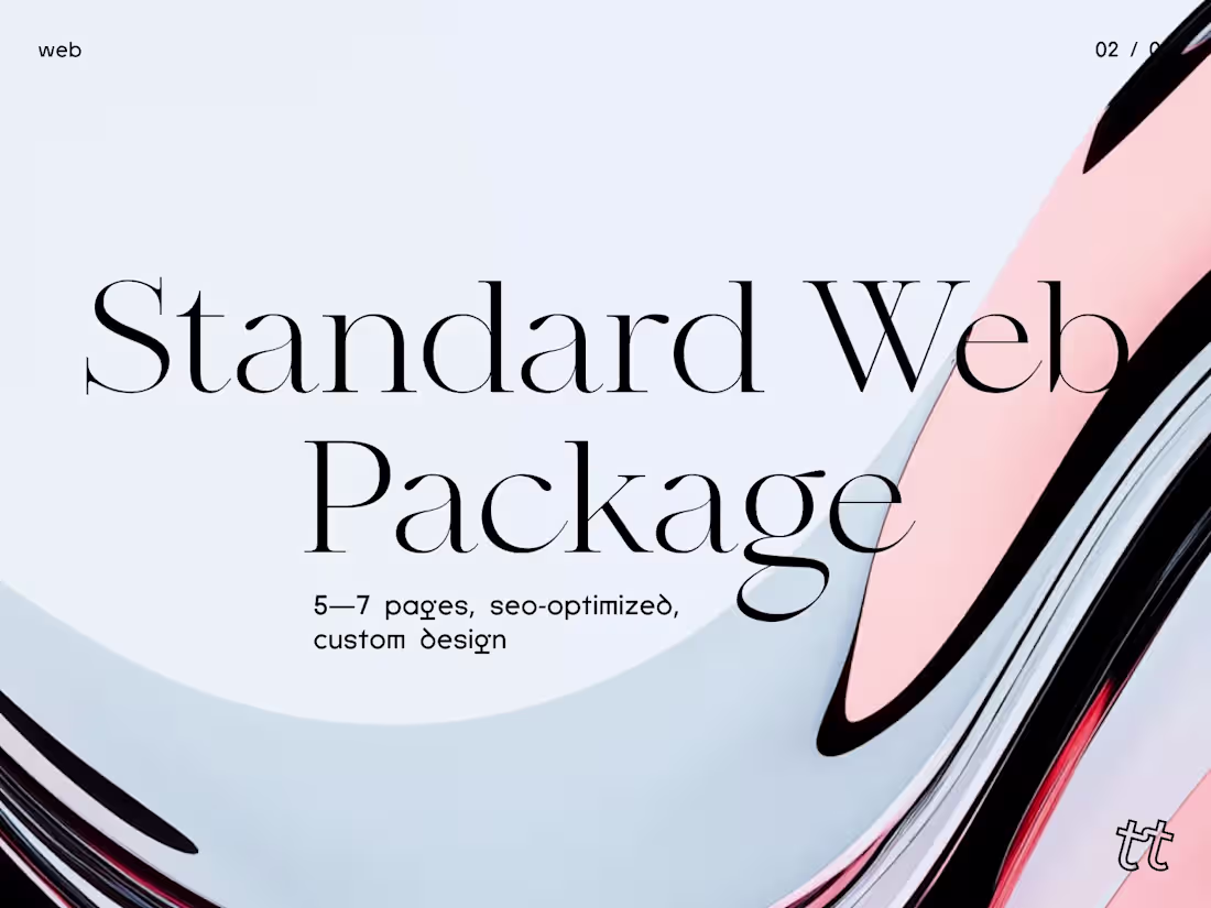 Cover image for Custom 5-7 Page Website Design | Tilda, Squarespace, Webflow