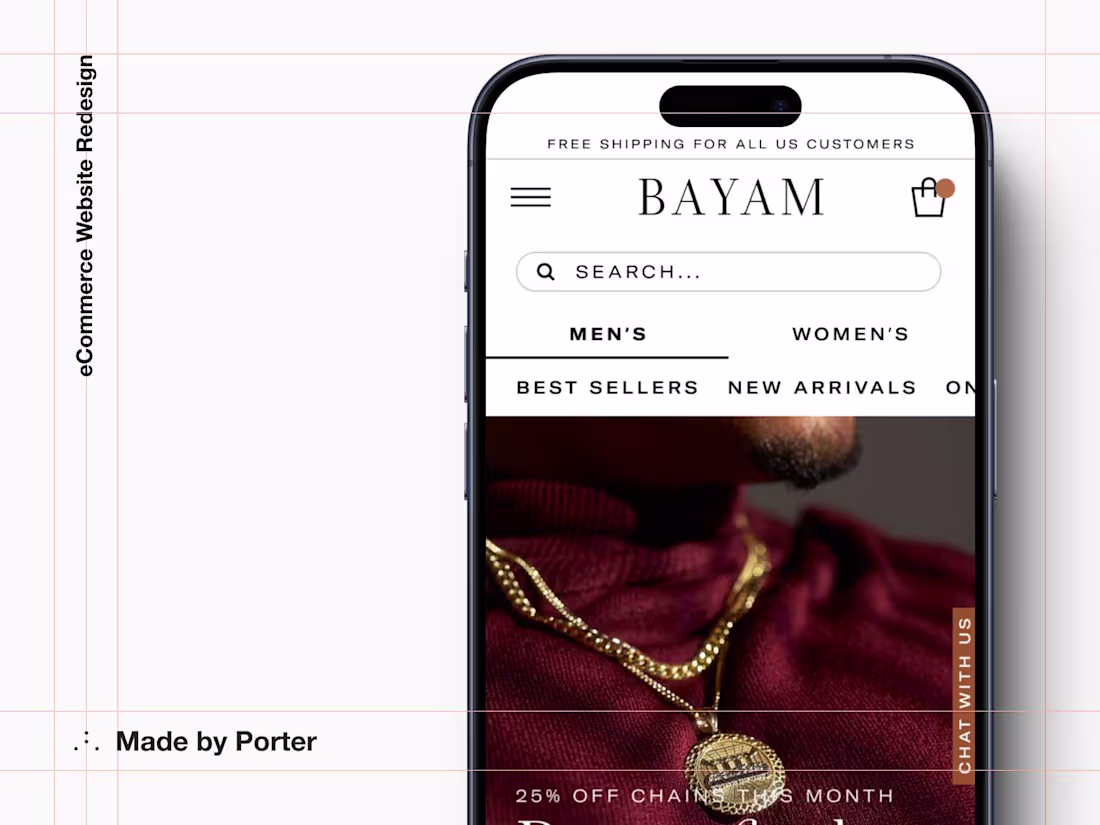 Cover image for eCommerce Website Redesign