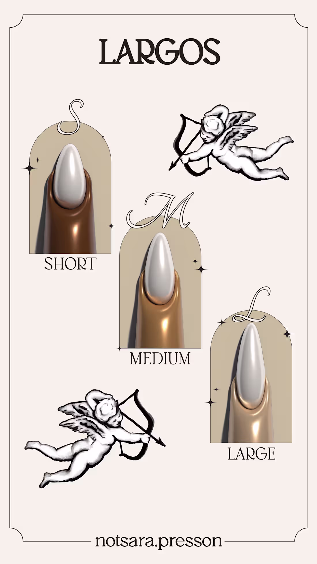 Cover image for Not Sara Press On Nails - Social Media