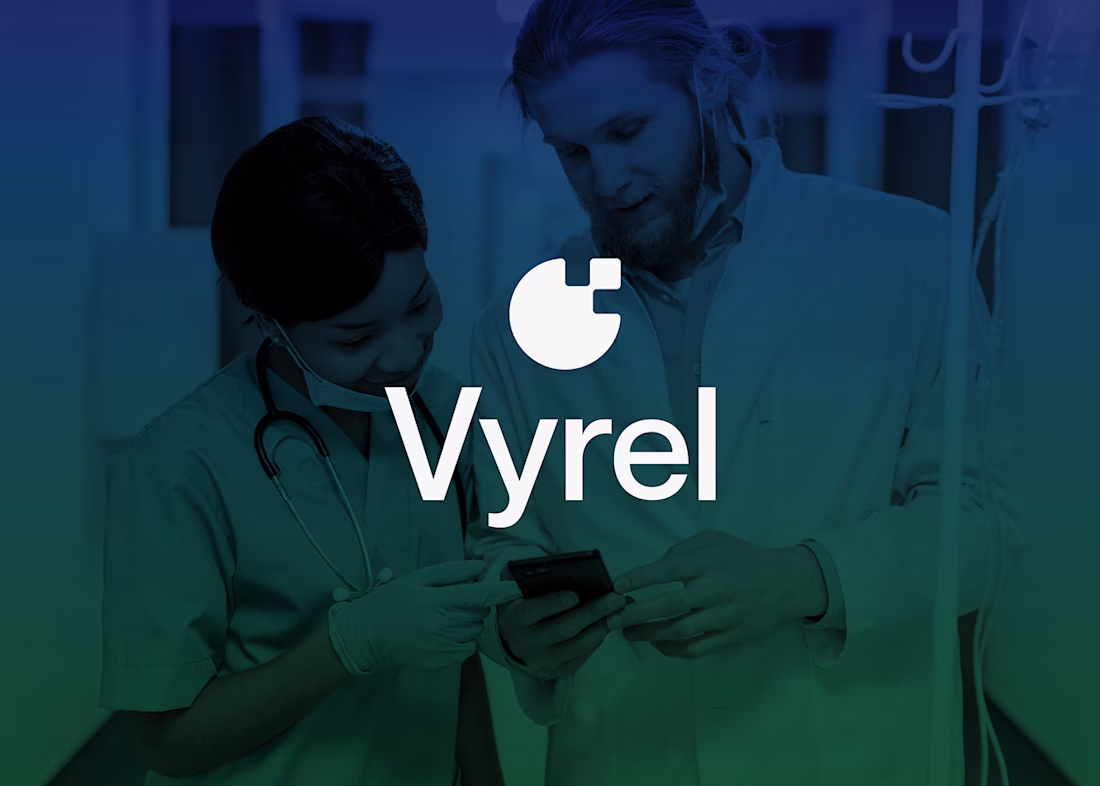 Cover image for Vyrel - HealthTech SaaS Branding