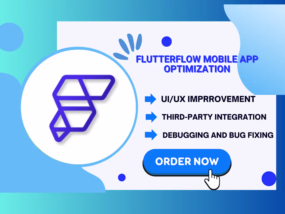 Cover image for Flutterfllow App optimization and bug fixes