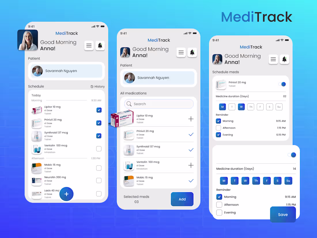 Cover image for Senior Care App | Product Design & UI Design