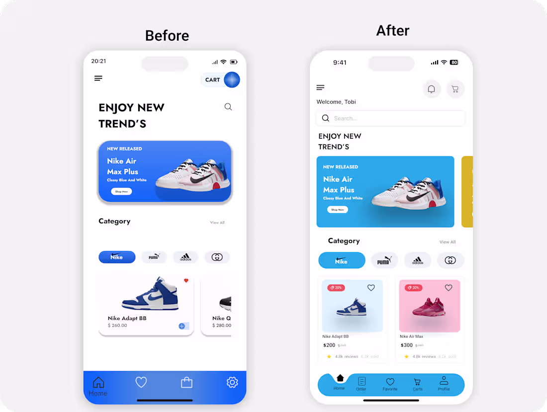 Cover image for I redesigned one of my first app screen what do you think?