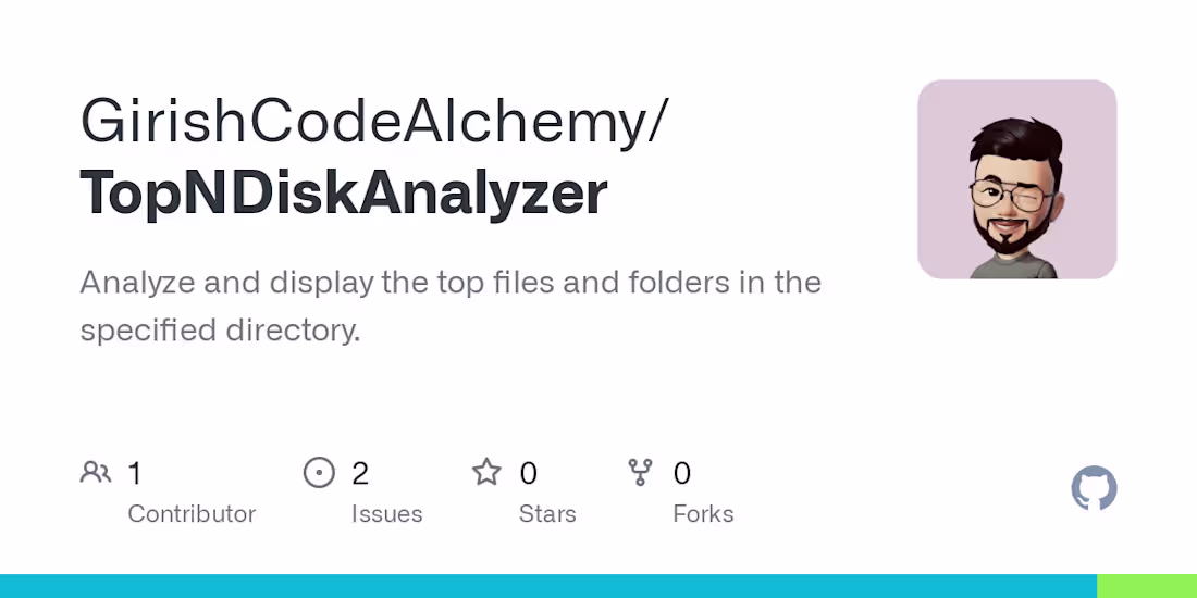 Cover image for TopNDiskAnalyzer