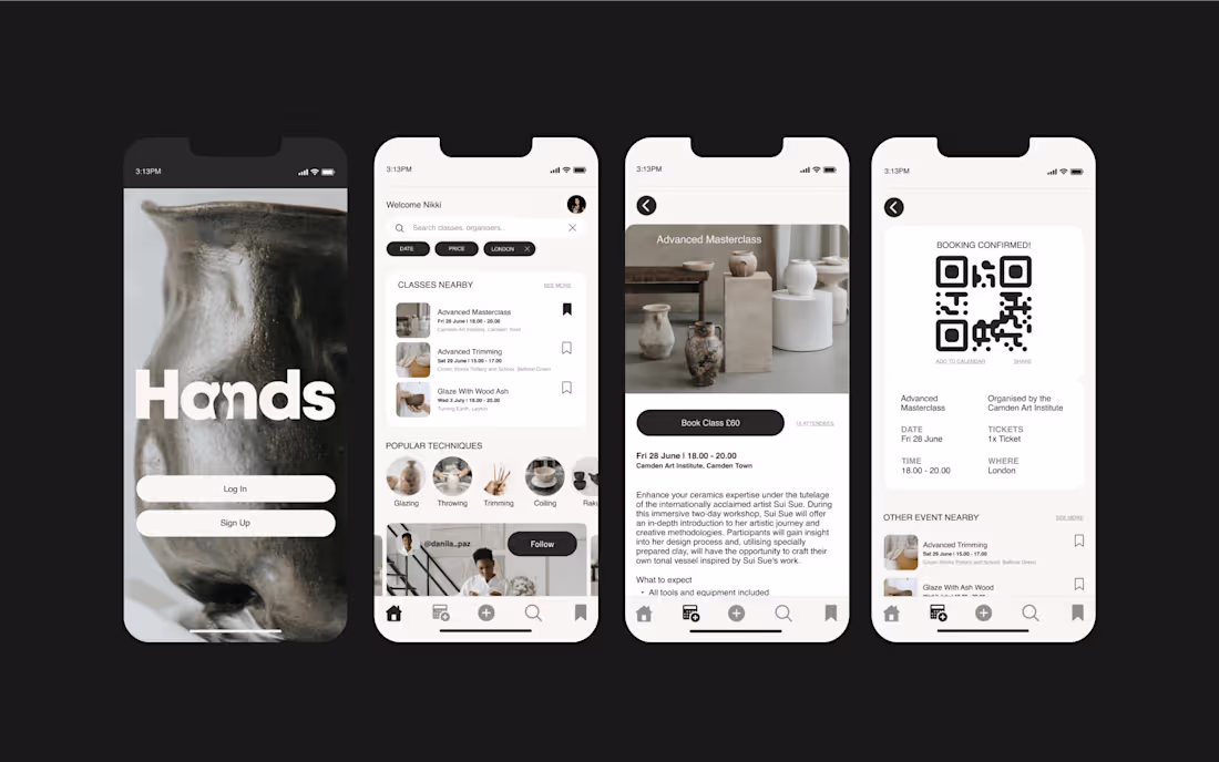 Cover image for Hands UX/UI