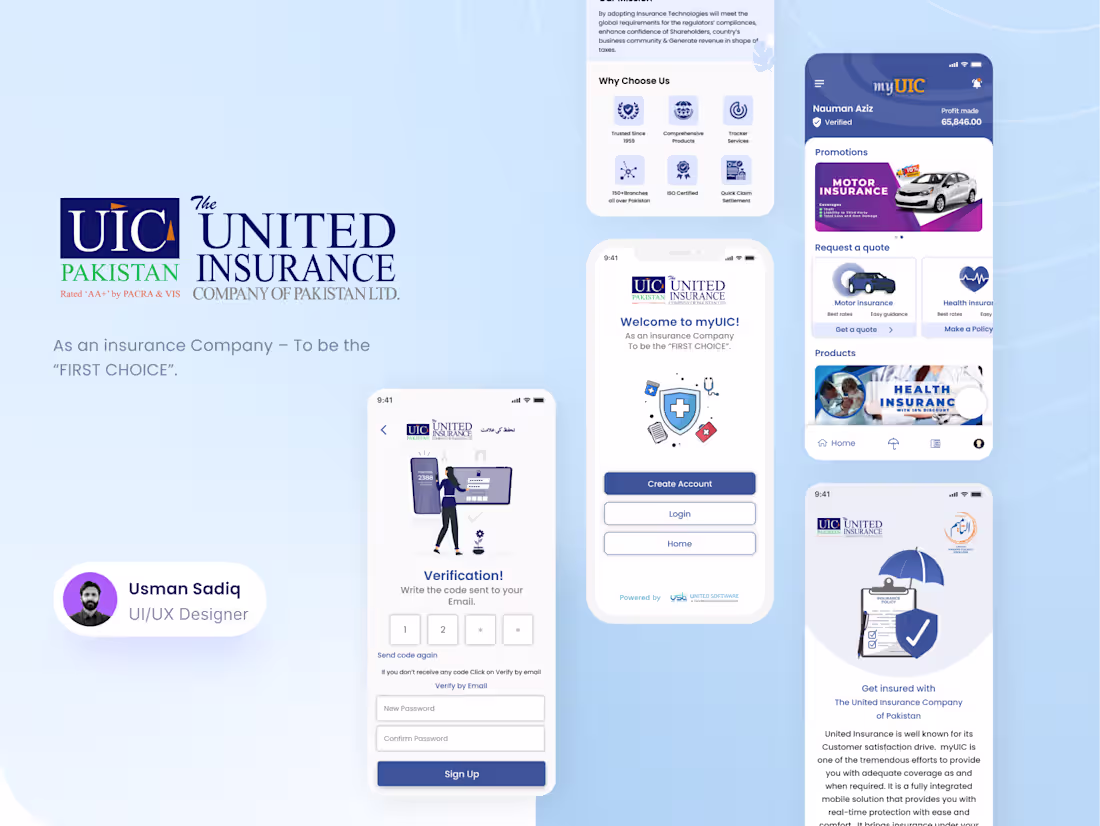 Cover image for myUIC Insurance Mobile App