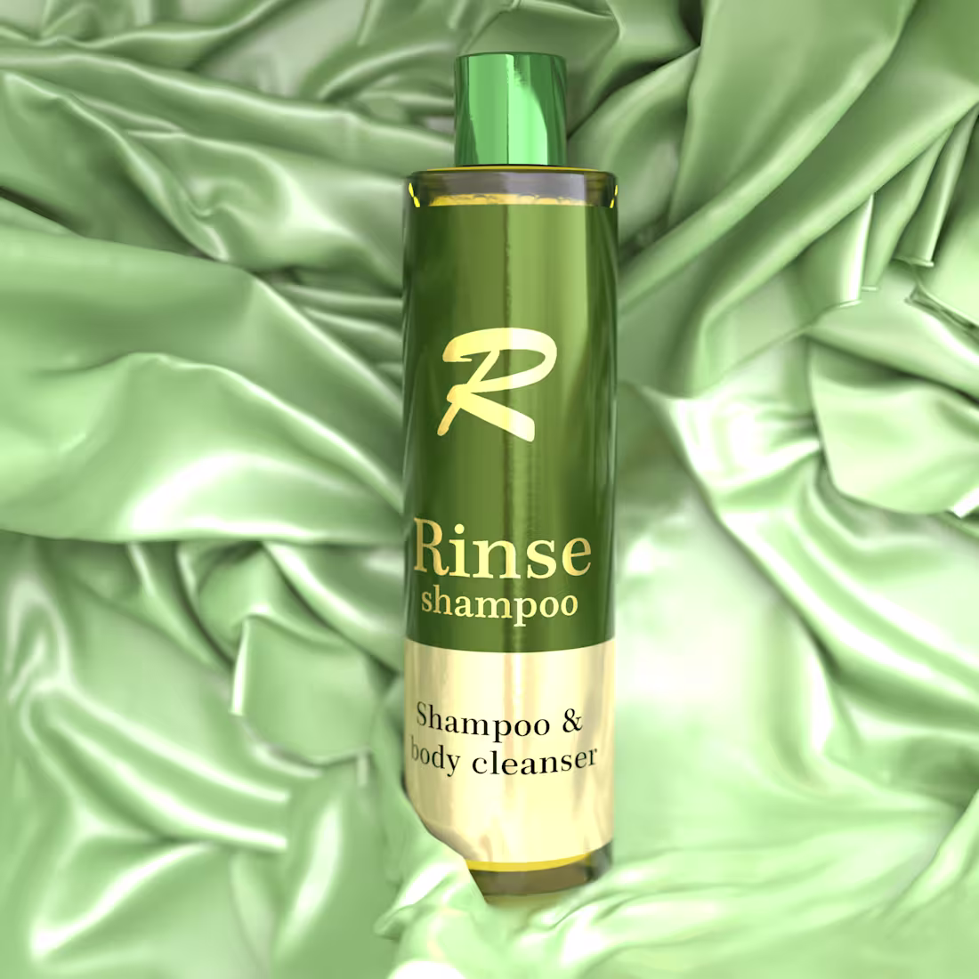 Cover image for 3D render of body cleanser