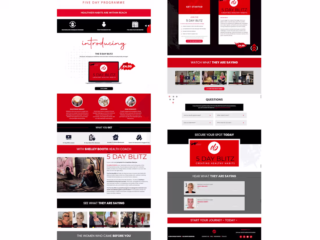 Cover image for Kajabi Full Website Design