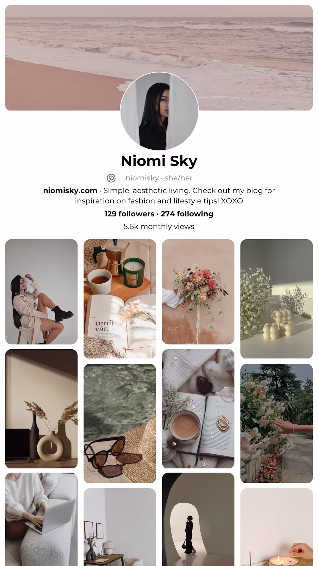 Cover image for Pinterest Marketing Strategy for Niomi