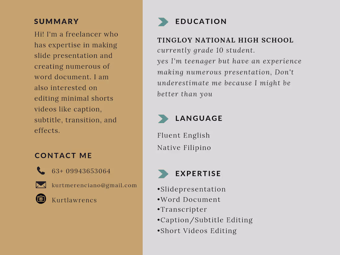 Cover image for Professional Presentation Designer 