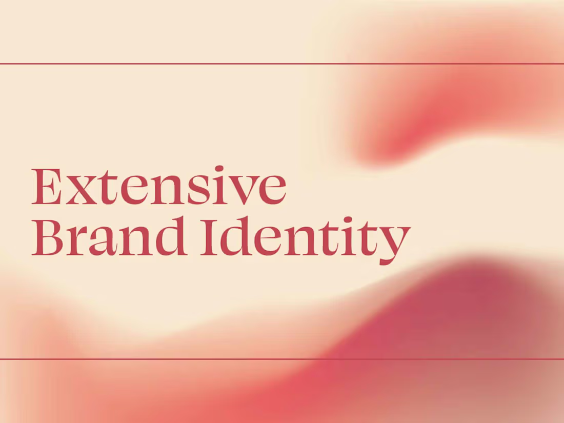 Cover image for Extensive Brand Identity Design