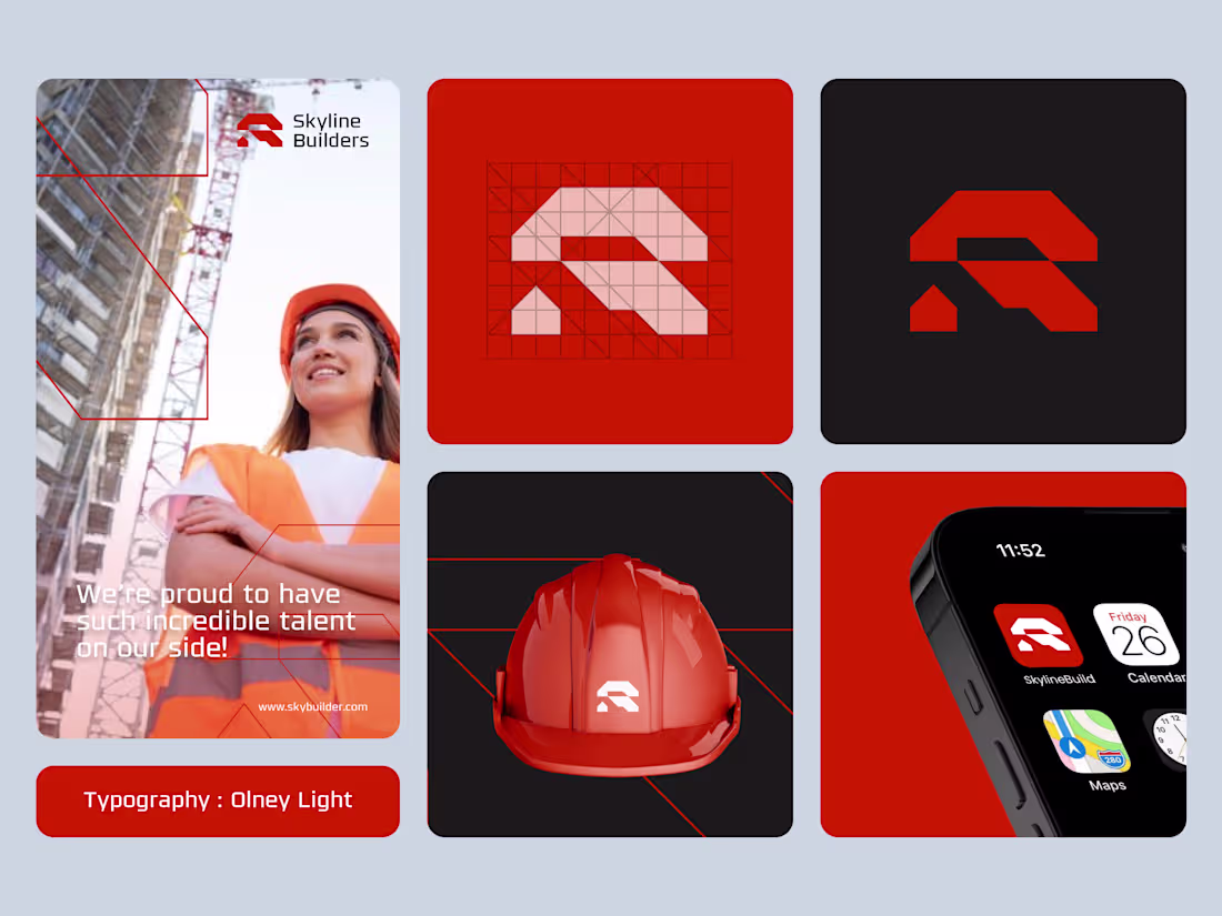 Cover image for Skyline Builders - Branding