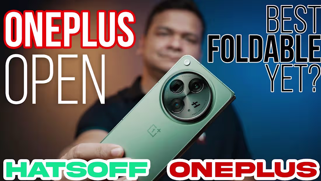 Cover image for OnePlus Open : The Best Folding Phone - YouTube