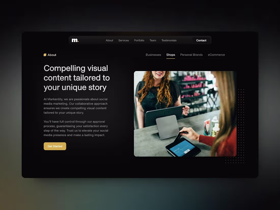Cover image for Markentity - Framer Website