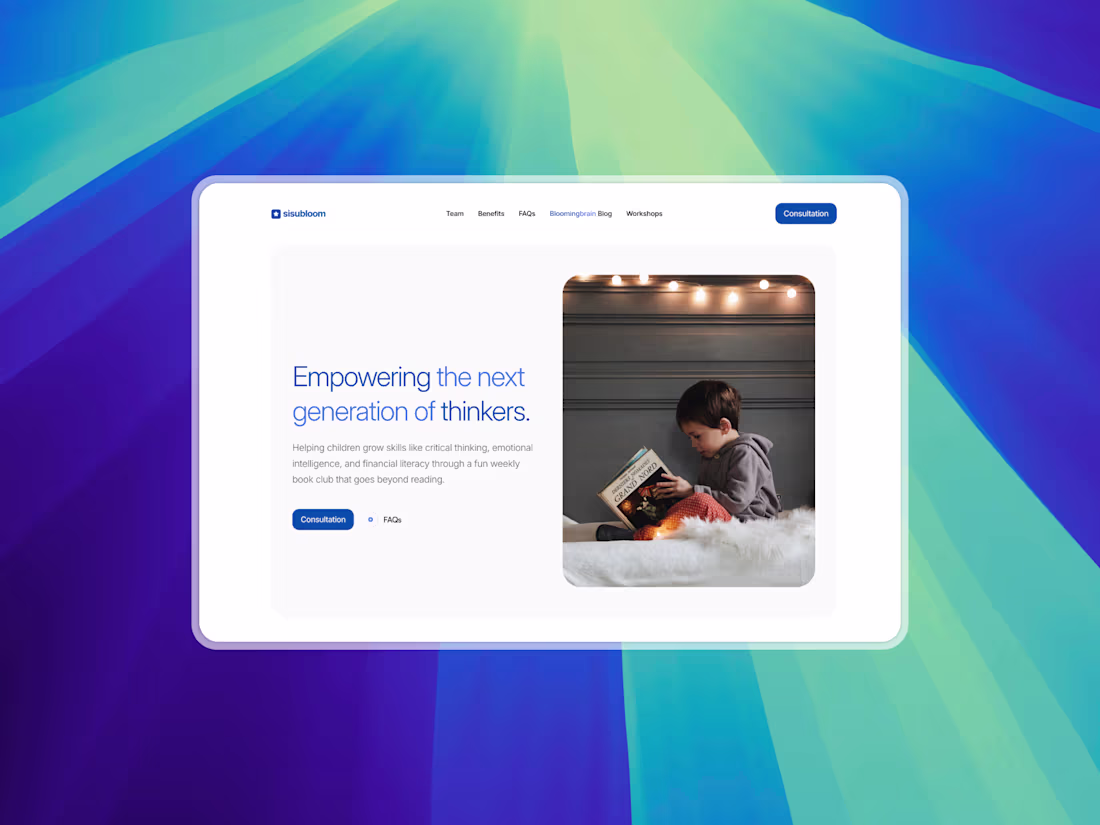 Cover image for Educational Website Design & Development