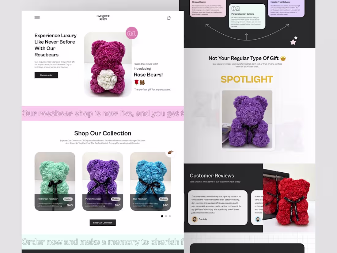 Cover image for Landing page design