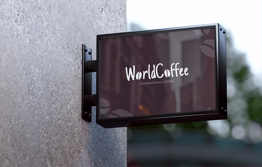 Cover image for WorldCoffee Logo Project :: Behance