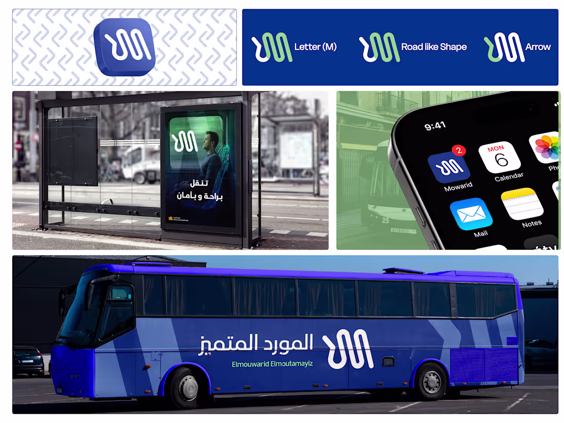 Cover image for Excited to share the visual identity I designed for 'المورد ...