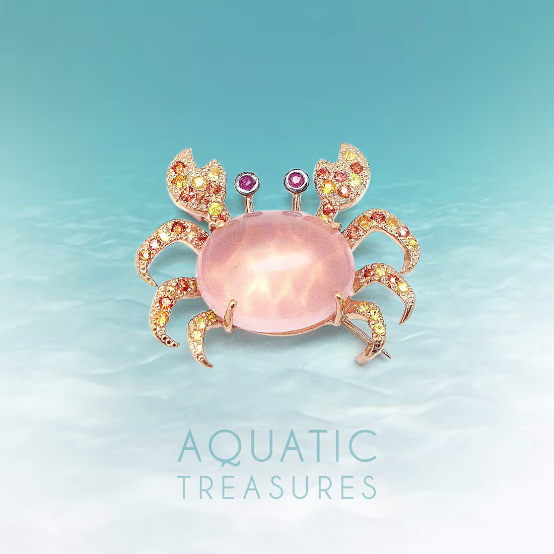 Cover image for Aquatic Treasures social media lineup:: Behance