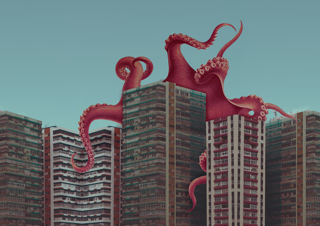 Cover image for Urban Animal Collages - 2017