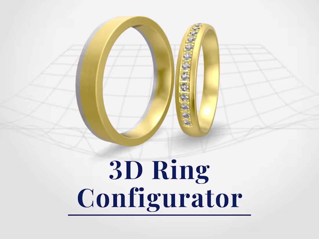 Cover image for 3D Ring Configurator - Jewelry Customization Platform
