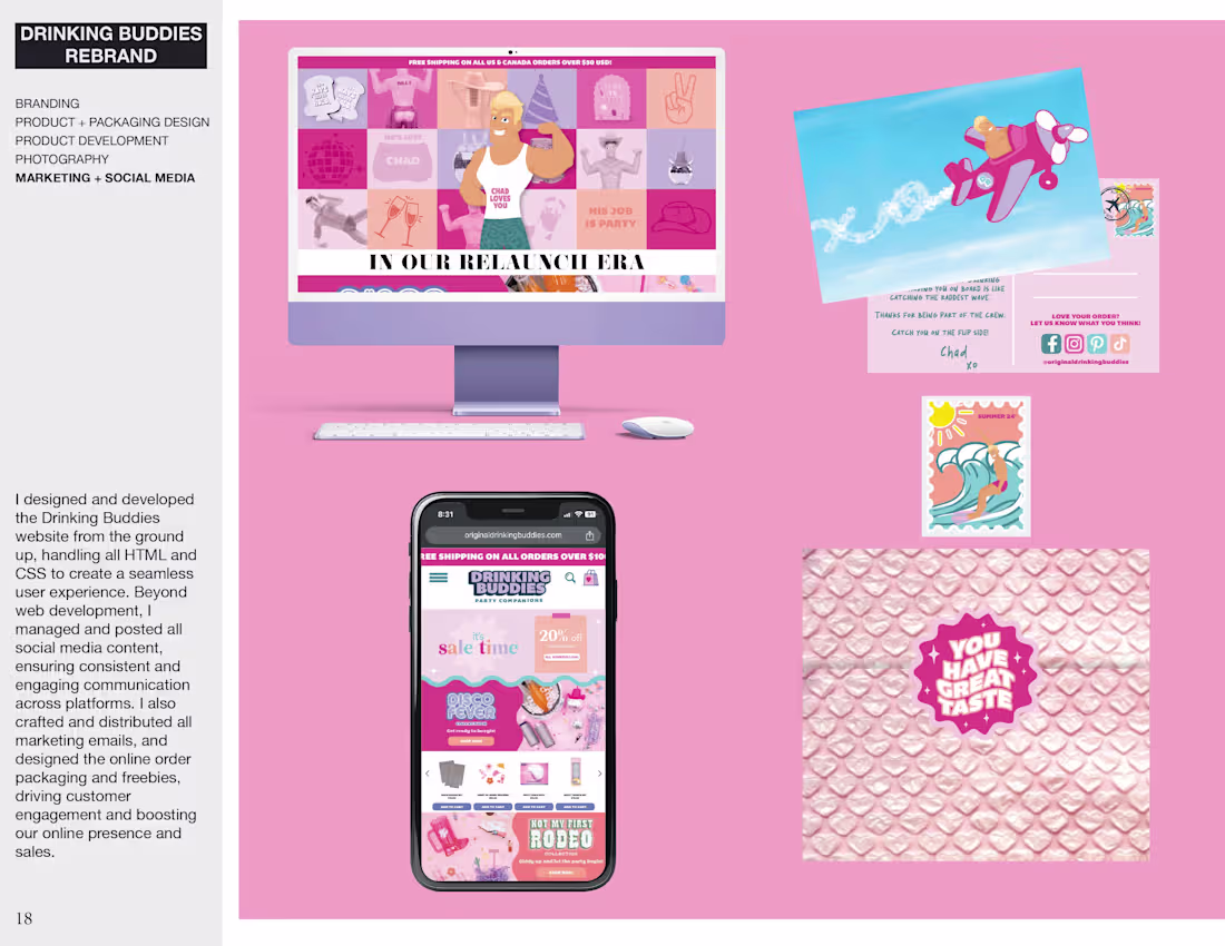 Cover image for Branding + Social Media + Web Design