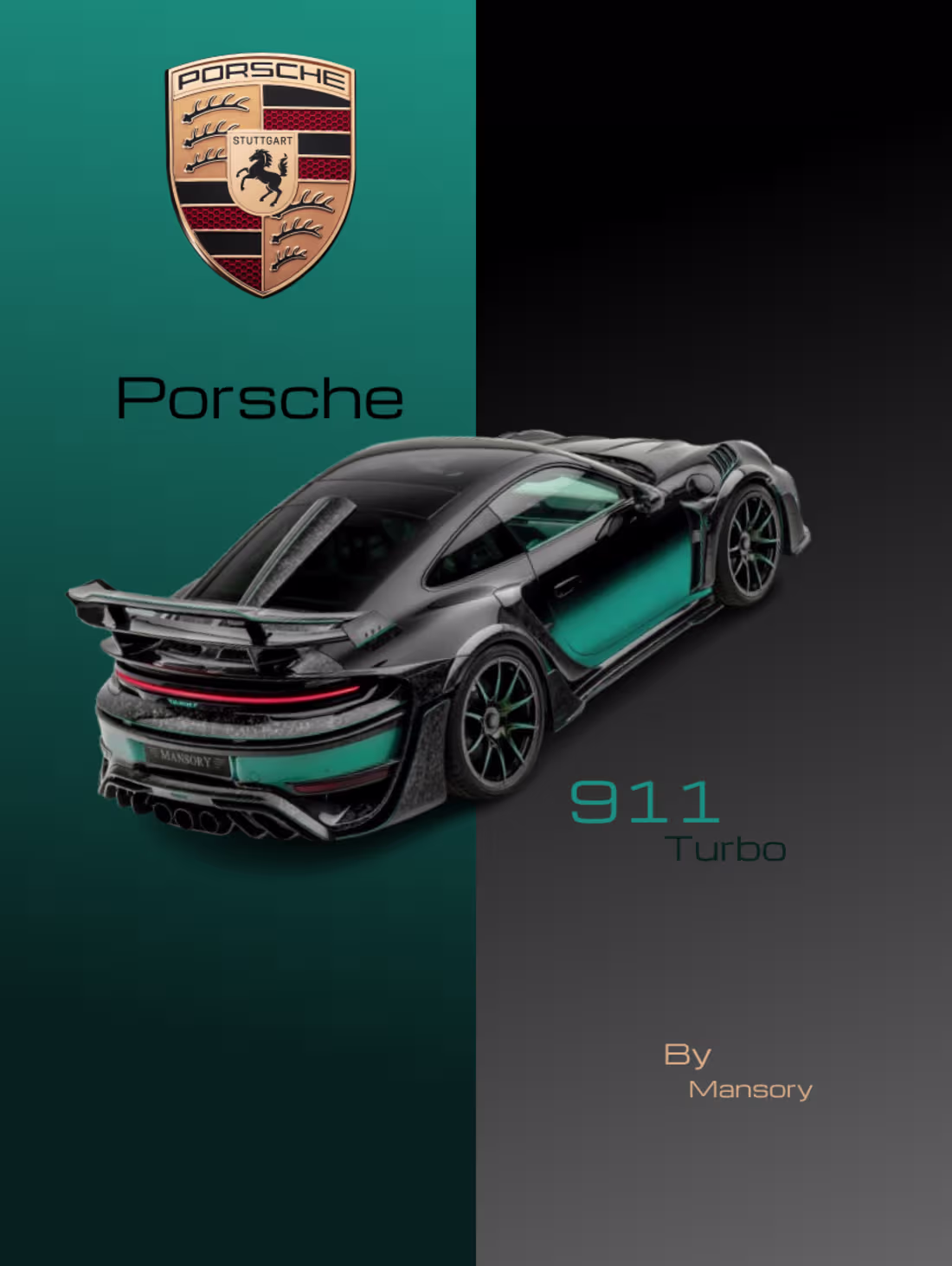 Cover image for Porsche 911 Turbo By Mansory-poster
