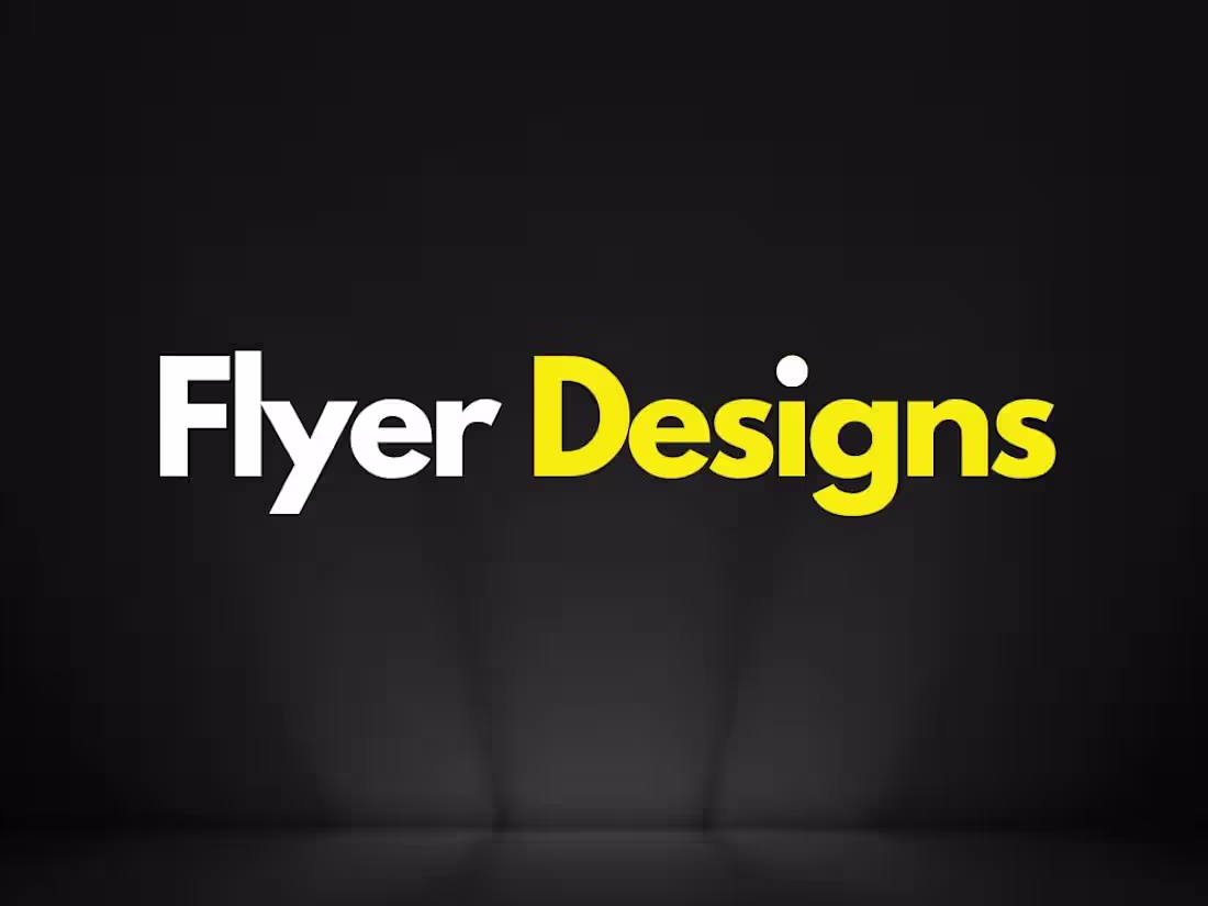 Cover image for Flyer Designs