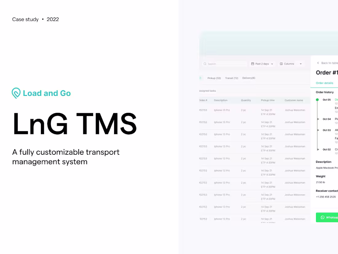 Cover image for Load and Go TMS at Load and Go﻿