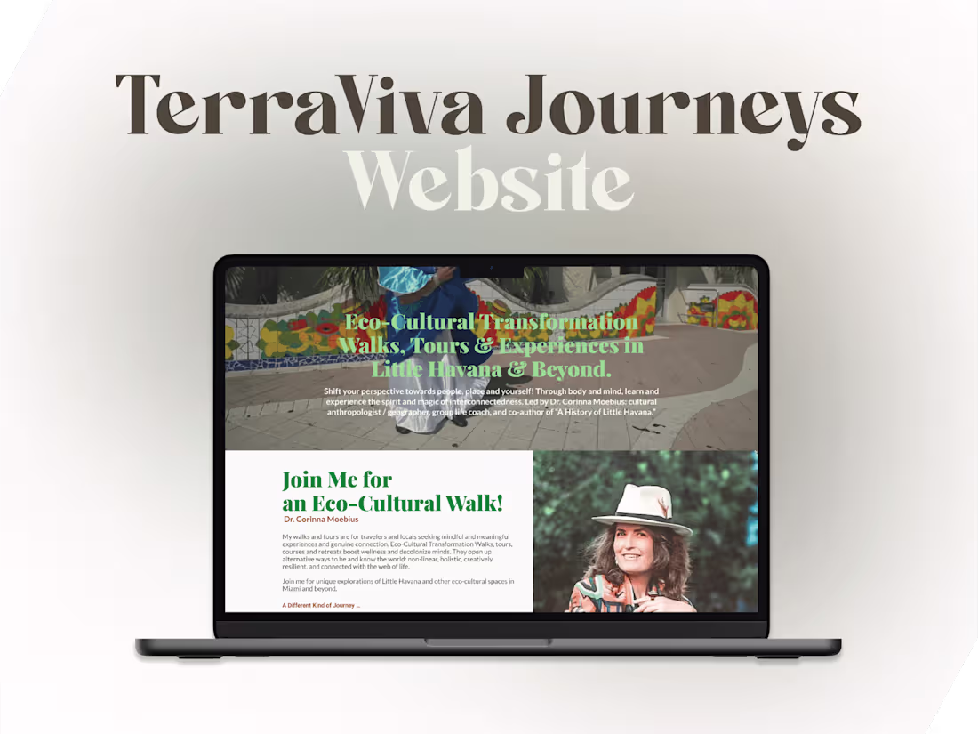 Cover image for TerraViva Journeys | UI Design on Behance