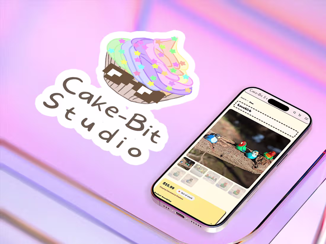 Cover image for Cake-Bit Studio Ecomerce Website