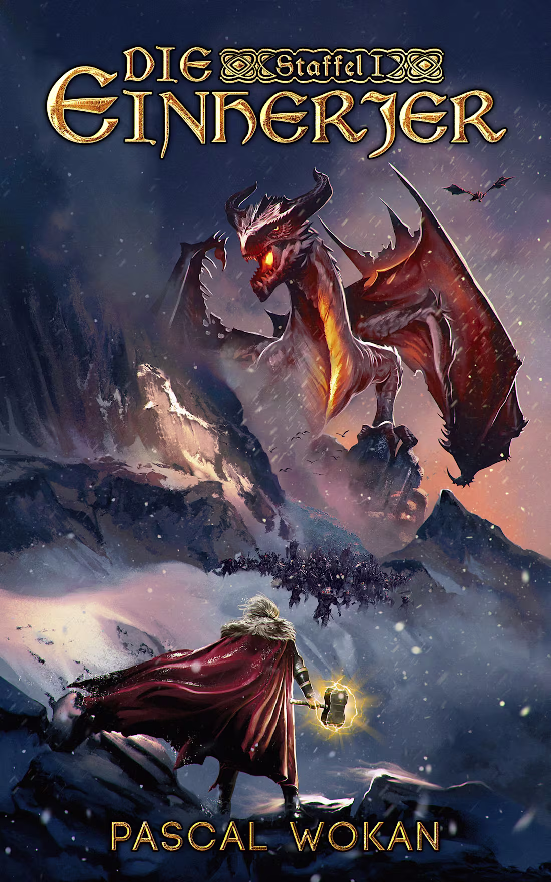 Cover image for Book Cover Designs for "Die Einherjer" Book Trilogy