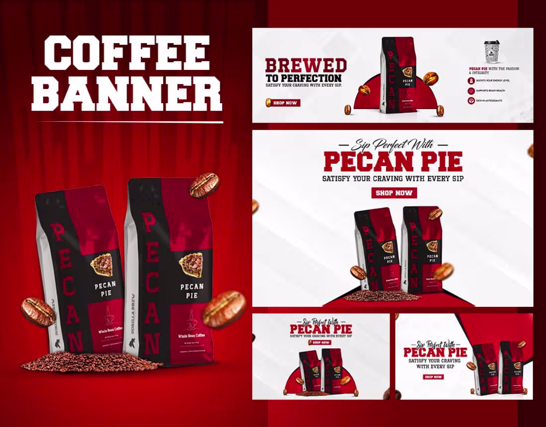 Cover image for Coffee Banner Design