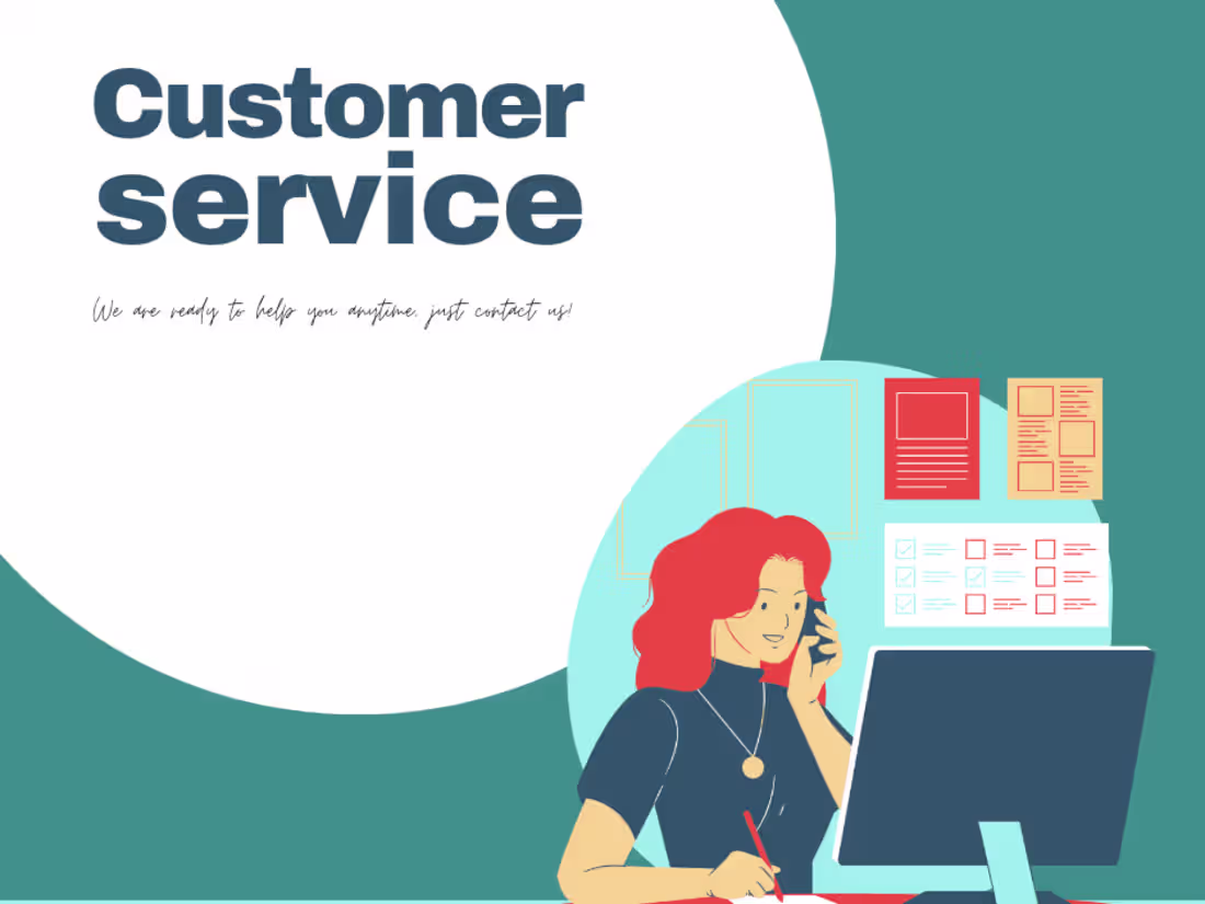 Cover image for Customer support representative 