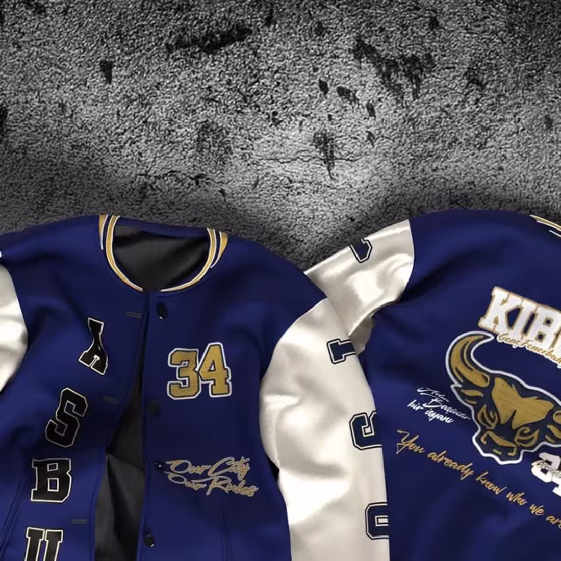 Cover image for KIBRIS GFB Winter Season Varsity Jacket Design