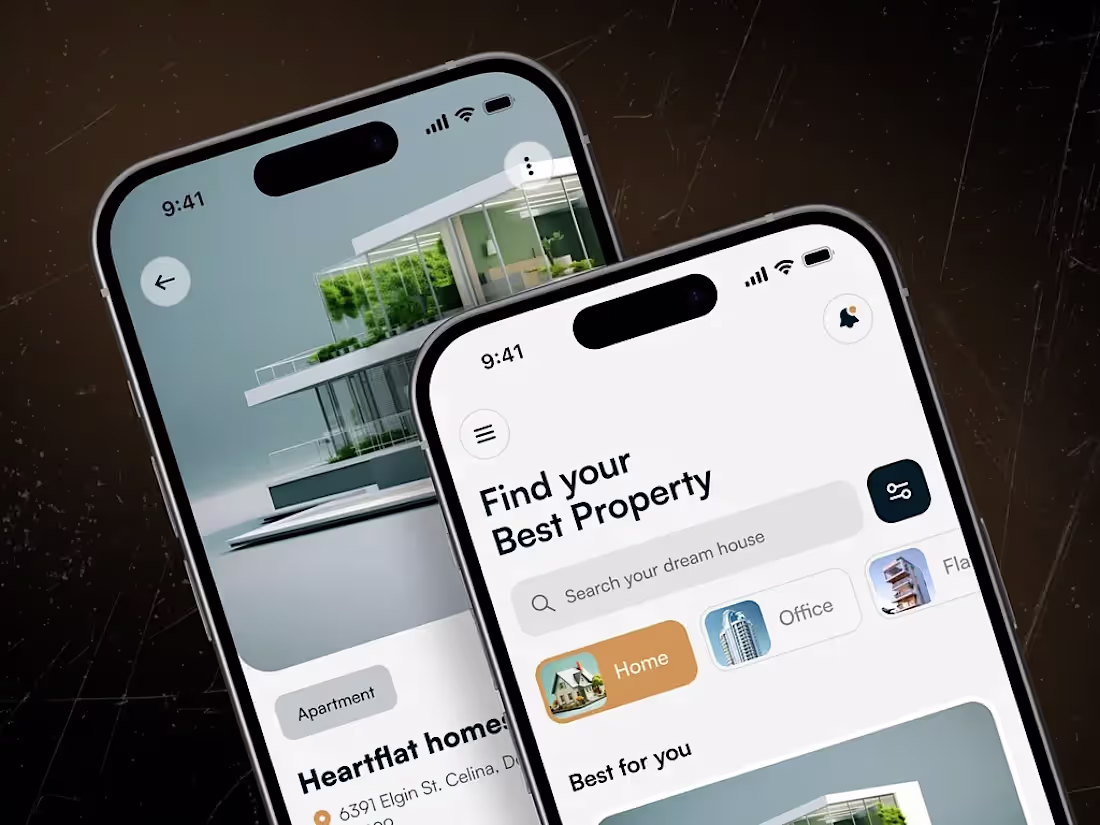 Cover image for ​​🏡 Real Estate App Design 🏡