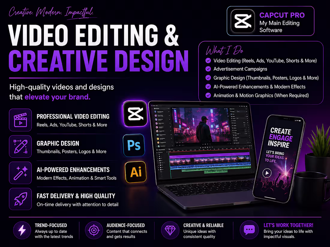 Cover image for 🚀 Service Update: Video Editing