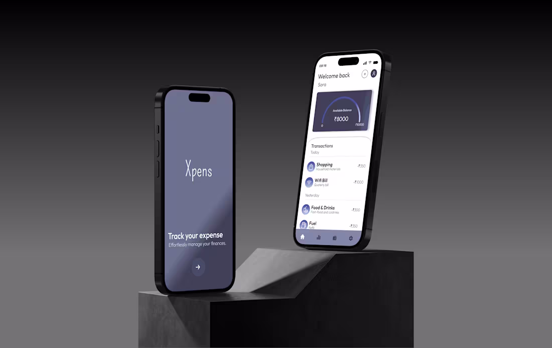 Cover image for Xpens - Track your expense UI
