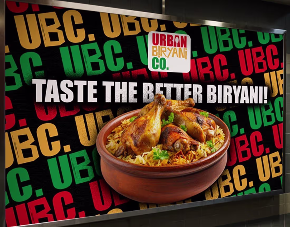 Cover image for Urban Biryani Co. Brand Identity