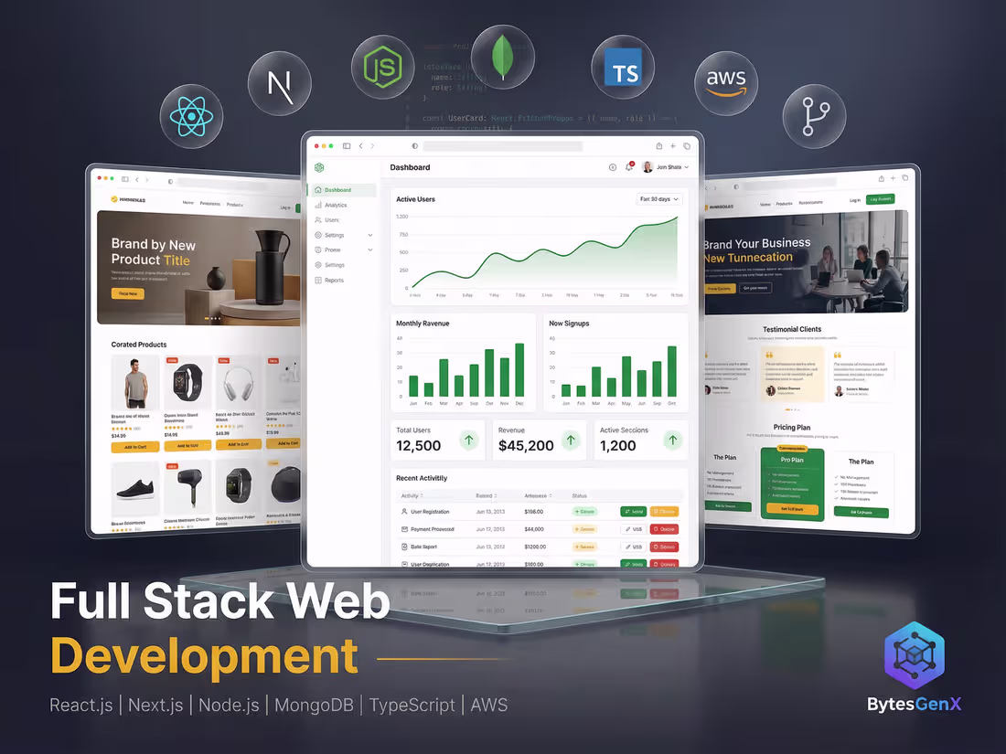 Cover image for Full Stack Web Developer | MERN | Full Stack