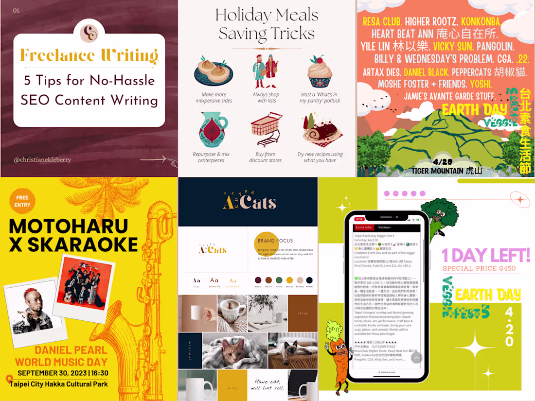 Cover image for Social Media Graphics and Reels