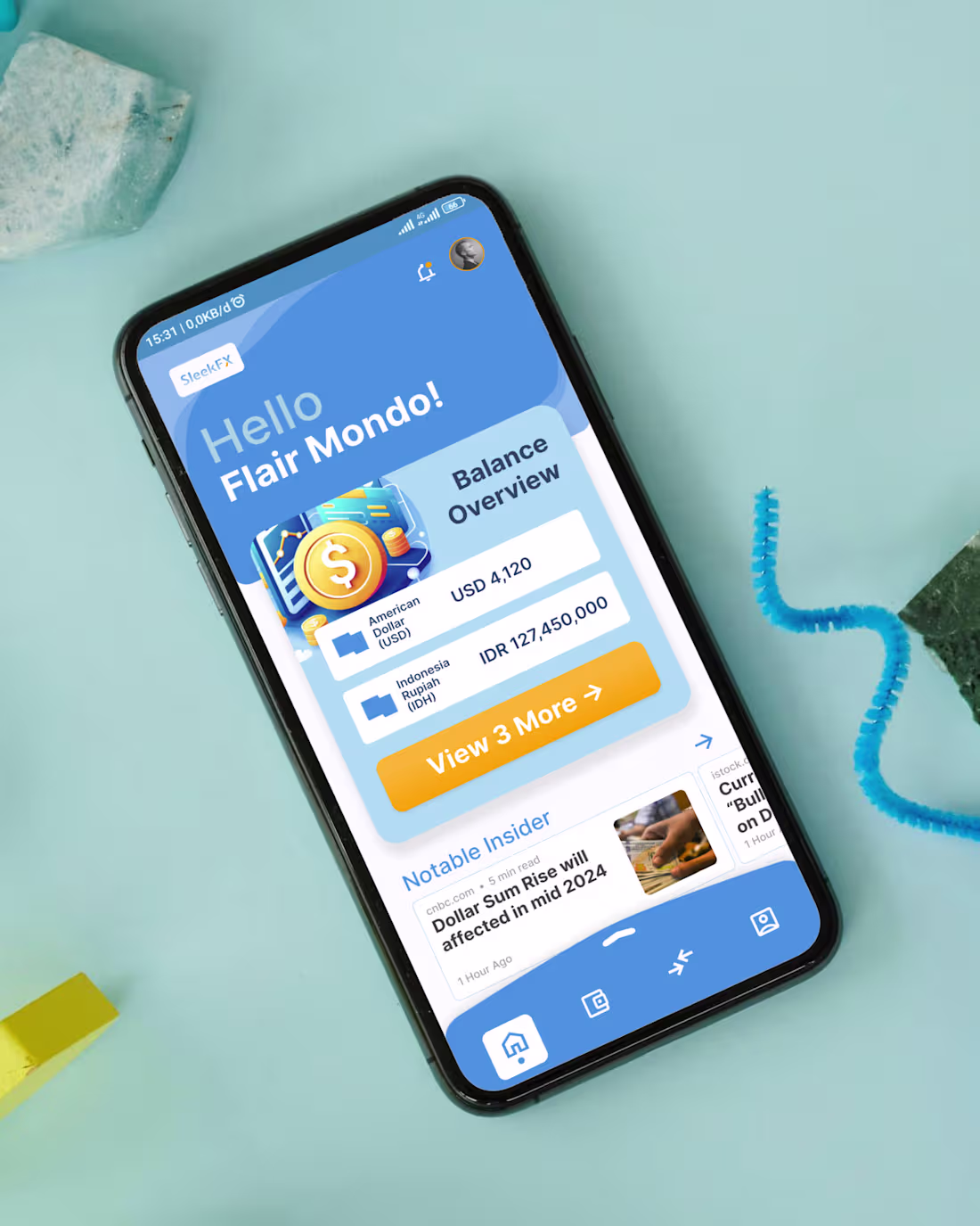 Cover image for SleekFx Foreign Exchange App