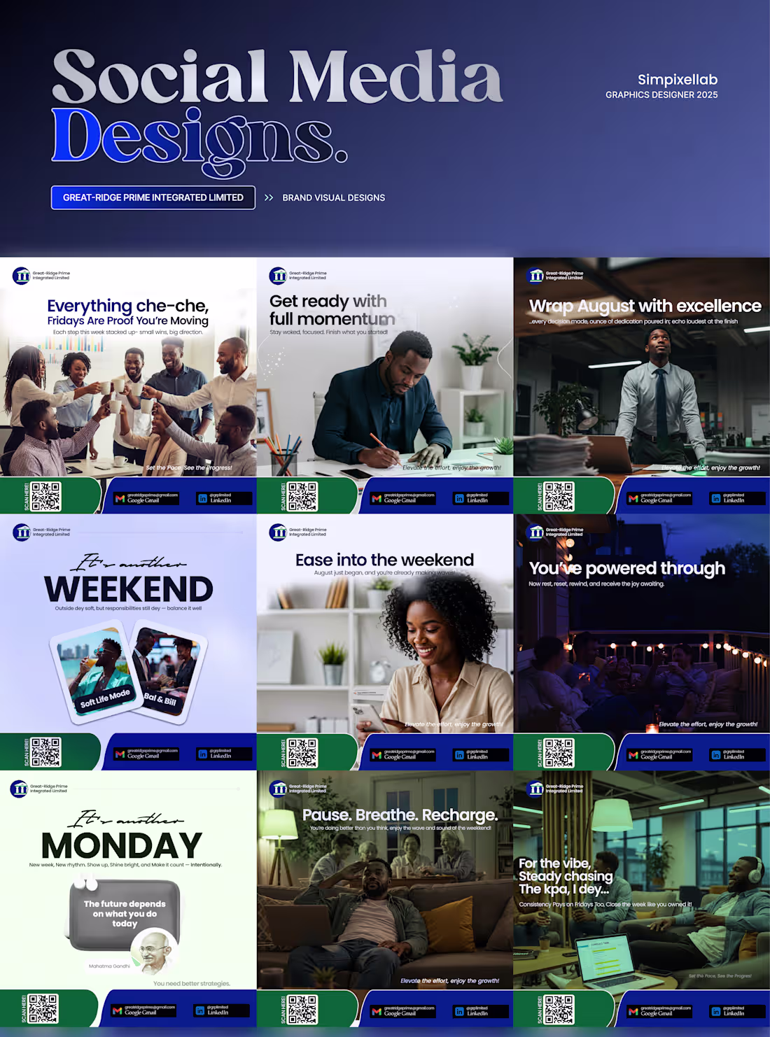 Cover image for Social Media Brand Visual Design